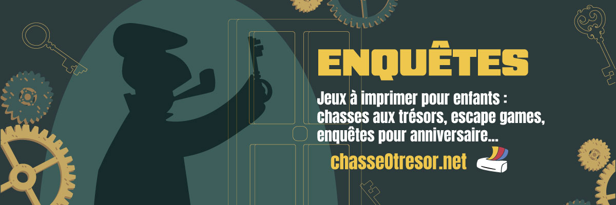 Organiser une enquête pour enfants
