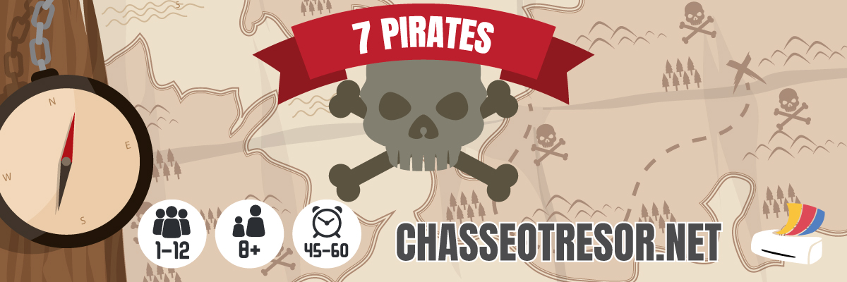 Jeu pour anniversaire - Les Sept Pirates