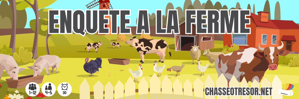Enquête à la ferme pour anniversaire