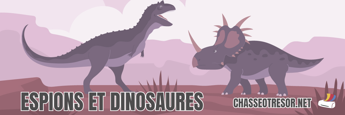 Escape Game Anniversaire Enfant à Imprimer - Espions et Dinosaures 