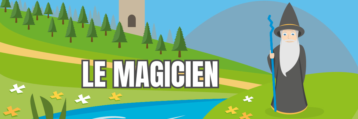 Chasse au trésor sur la magie pour enfants