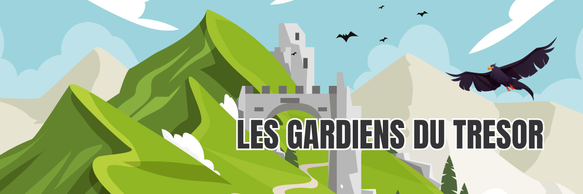 Jeu pour enfants - les Gardiens du trésor