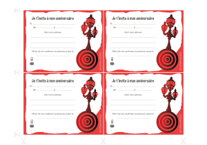 Cartes D Invitations Anniversaire Gratuites A Imprimer Chasseotresor