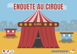 Enquête policière au cirque - à partir de 8 ans