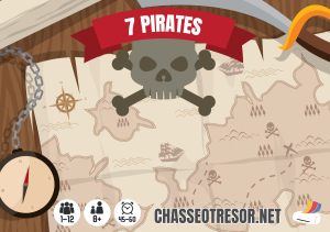Les Sept Pirates - 8/12 ans