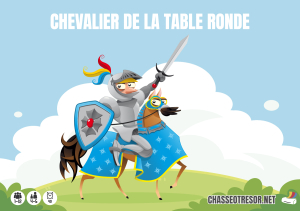 Chasse au trésor Chevaliers - 4/5 ans