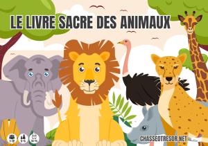 Le livre sacré des animaux - jeu gratuit - 5-6 ans