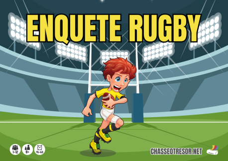 Enquête au stade - Rugby - 8 ans et plus