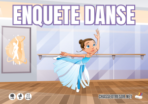 Enquête au concours de Danse - à imprimer pour 8 ans et plus