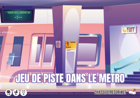 Jeu de Piste dans le métro - à partir de 9 ans
