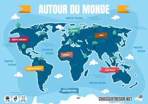 Escape Game Autour du Monde - à partir de 9 ans