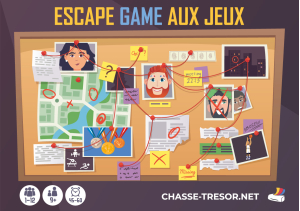 Escape Game aux Jeux - 9 ans et plus