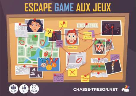 Escape Game aux Jeux - 9 ans et plus
