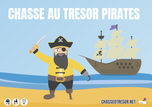 Chasse au trésor des Pirates - 6/7 ans