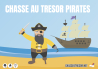 Chasse au trésor des Pirates - 4/5 ans