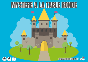 Enquête à imprimer - Mystère à la Table Ronde - 7-8 ans