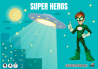 Le jeu à imprimer des super-héros - 6-7 ans