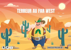 Terreur au Far West  - jeu pour les 6/7 ans