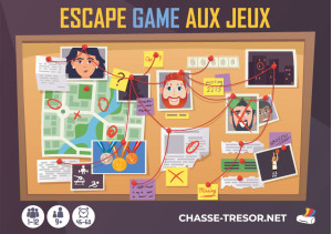 Escape Game aux Jeux - 9 ans et plus