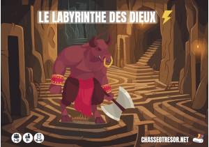 Escape Game à Imprimer Anniversaire : Le Labyrinthe des Dieux
