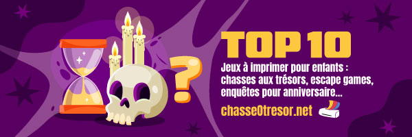 Escape Game enfants anniversaire à imprimer
